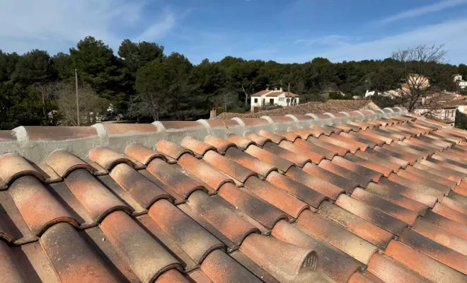 Travaux de couverture, Les Baux-de-Provence, Destrich Toiture