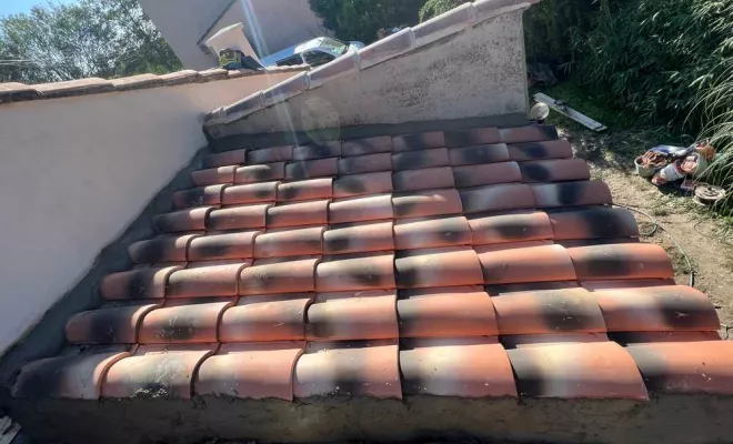 Travaux de couverture, Les Baux-de-Provence, Destrich Toiture