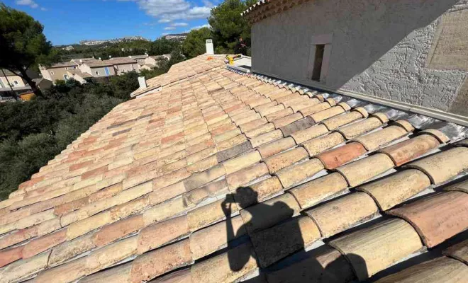 Travaux de couverture, Les Baux-de-Provence, Destrich Toiture
